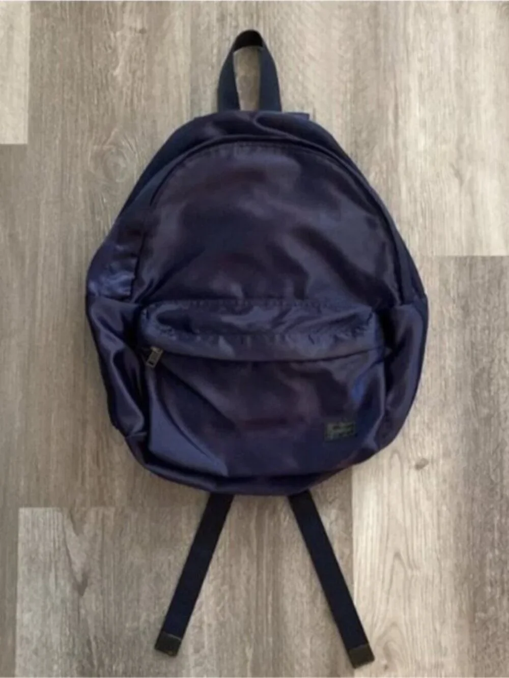 PORTER Yoshida & Co. Japan Satin Daypack Backpack Blue Slouchy Light 14